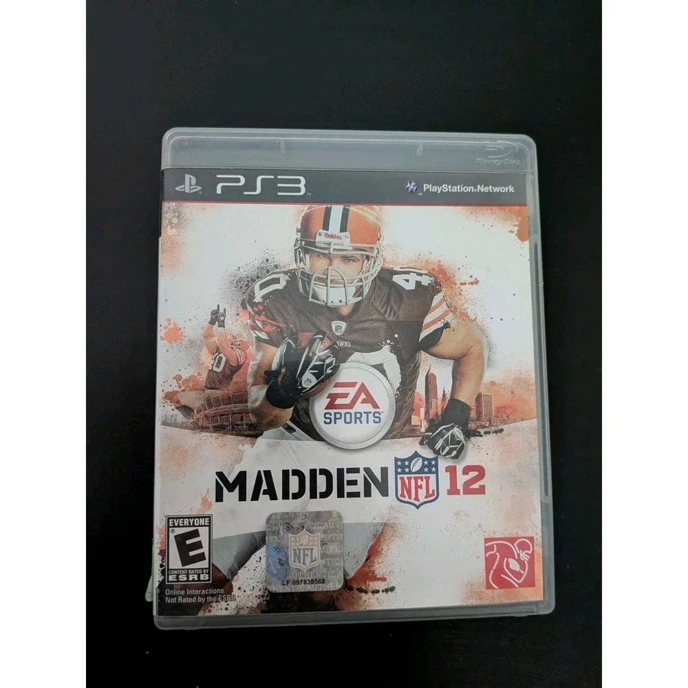 Madden‎ NFL 12 (Sony PlayStation 3 PS3) COMPLETE CIB Video Game Football